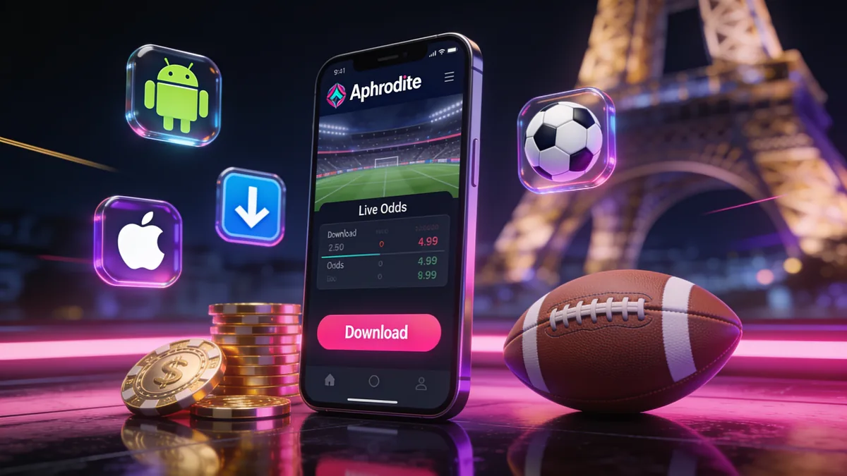 S'inscrire via l'application mobile Aphrodite Casino pour les joueurs en France